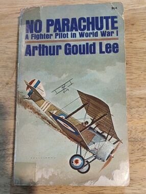 No Parachute by Arthur Gould Lee Vintage Aviation Paperback